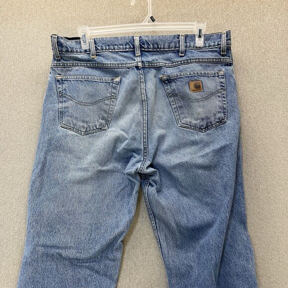 Carhartt B17 DST Relaxed Fit Straight Leg Jeans Men’s 38x36 Distressed Work - Picture 10 of 13